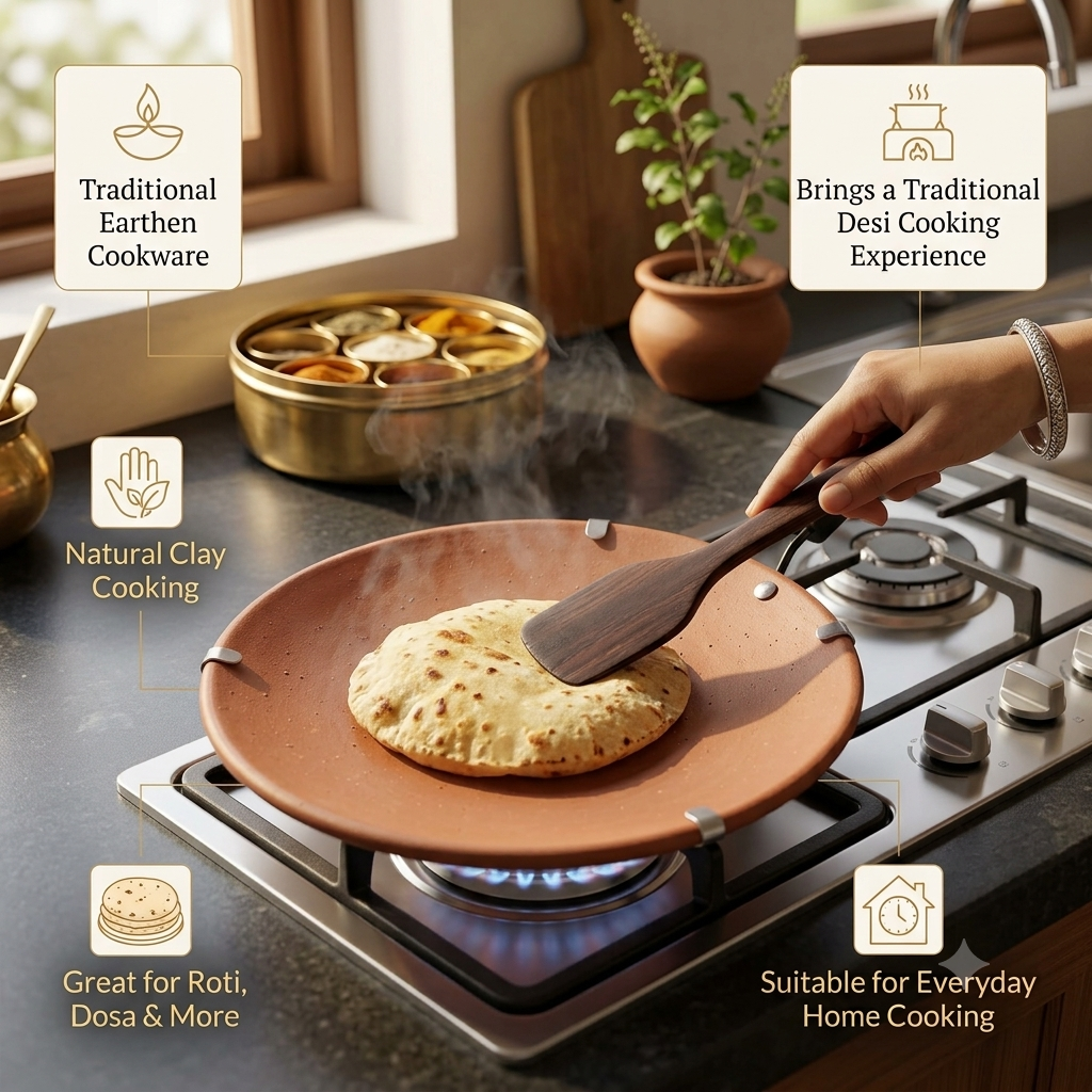 Traditional Mitti  Tawa